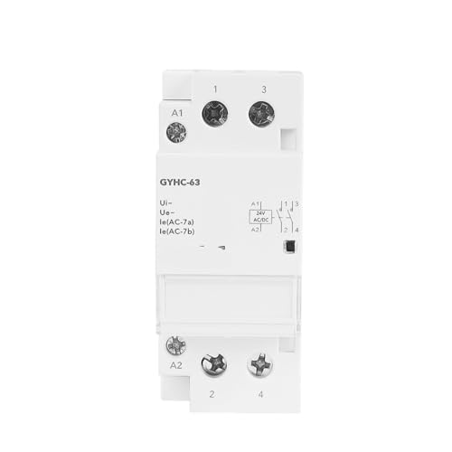 Contacteur de puissance 2P 63A DC24V pour piloter la recharge de voiture électrique