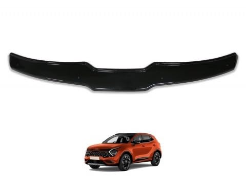 Déflecteur d'insectes/bouclier anti-insectes pour Kia Sportage 2021-2026, protection de capot avant, protection anti-insectes ABS à profil bas, accessoires automobiles extérieurs, noir