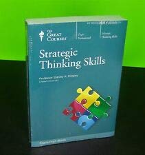 Paperback The Great Courses: Strategic Thinking Skills TRANSCRIPT BOOK