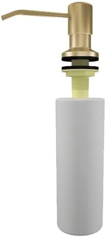 Dakota Transitional 304 Stainless Steel Soap Dispenser (Gold)