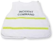Condor 2PDP4 Safety Vest, Incident, Polyester, White