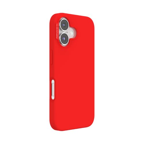 Image of PopSockets iPhone 16 Case Compatible with MagSafe, Phone Case for iPhone 16, Wireless Charging Compatible, Case Only - Rosso