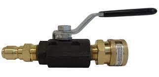 Ultimate Washer ABV-038 Uw11-Pwabv038 Power Washer Ball Valve Kit 3/8-Inch Male Plug X 3/8-Inch Female Quick Connect thumb #1