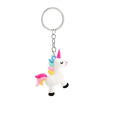 Porte-clés licorne en caoutchouc Cover