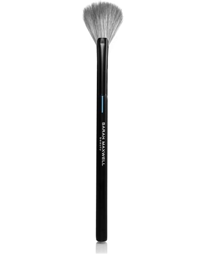 Sarah Maxwell Beauty Launder Lash Brush - Vegan Eyelash Cleansing Tool for Extensions & Natural Lashes - Gentle Makeup Remover Brush for Eyelid, Brow, & Lash Care - Durable Design for Sensitive Eyes
