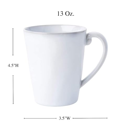 Taza Juliska Quotidien White Truffle 13 oz miniatura 5