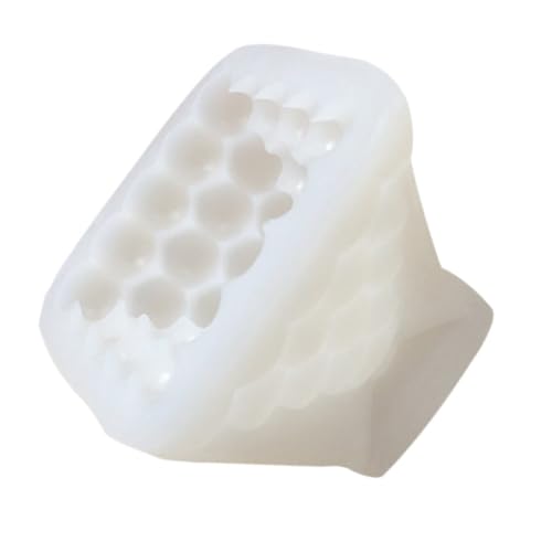 DECHOUS Molde de Silicona Flexible para Velas y Jabón DIY Molde Artesanal Reutilizable para Manualidades Aromaterapia Decoración Hogar