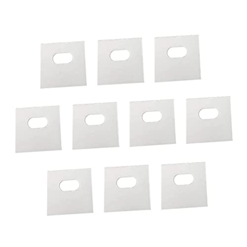 FUNOMOCYA 10pcs Vertical Blind Repair Clips Adhesive Vane Savers for Easy Installation and Heavy-Duty Blind Fixers Essential Accessories for Home Decor