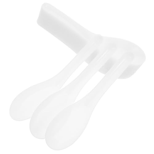 GETAJGHSD 600個 使い捨てプラスチックスプーン 快適グリップ設計 軽量携帯可能 パーティーケーキデザート用 迅速サービス対応の式スープスプ