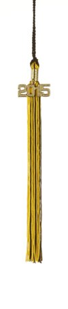 Tassel Depot 2015 Black/Gold Graduation Tassel - Every School Color Available - Made in USA