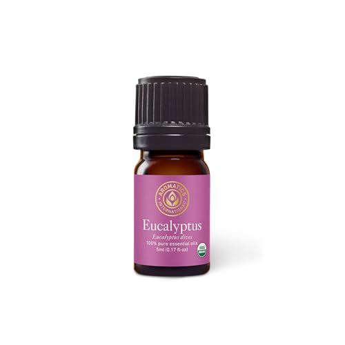 Aceite esencial puro de eucalipto orgánico 5ml miniatura 1
