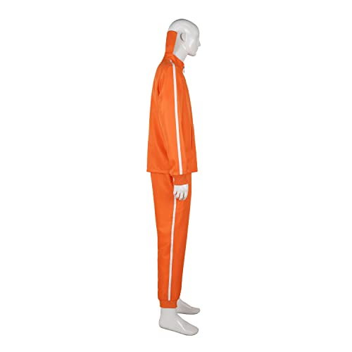 Qosivfey Men's Adult Sports Suit 2-Piece Hoodie Sportswear Suit Fashion Sportswear Suit With Wig Glasses (My202214-Adult, L) #TOP5