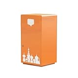 Mülltrennsysteme 65L mit Deckel Mülleimer Outdoor Öffentliche Bereiche Metall