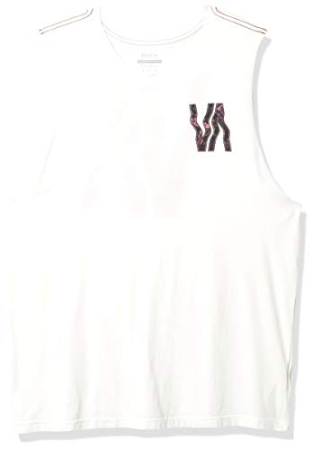 RVCA Men Vapor Tank White Large
