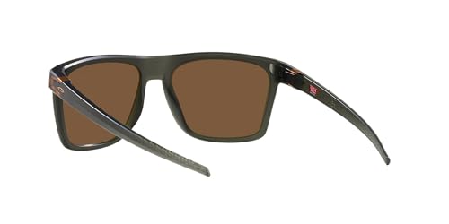 Image of Oakley Sunglasses for Men - OO9100 Leffingwell Rectangular Sunglasses PRIZM Lenses