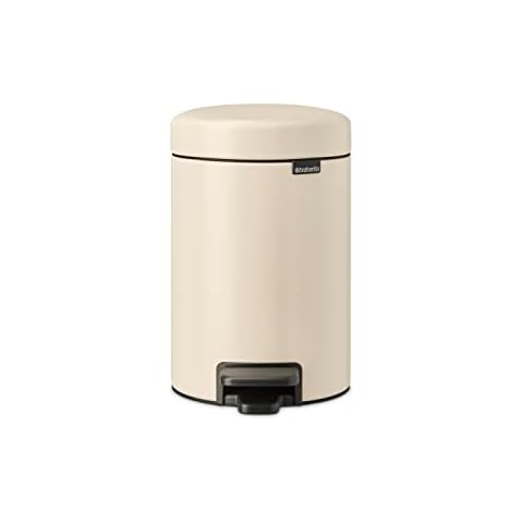 Brabantia - NewIcon Cubo de Pedal 3L - Papelera Pequeña para Baño Cover