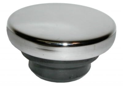 Corvette Cap-Oil Filler-Chrome-Rubber-For 1 1-4 Valve Covers