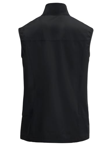 VAUDE Men's Hurricane Vest III, 100 % winddicht, atmungsaktiv und wasserabweisend, black, L