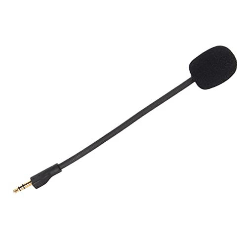 Yunseity Micro de Jeu de Remplacement pour Casque de Jeu Pro, G Pro X, Microphone Antibruit Détachable de 3,5 Mm