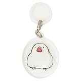 [Piccoro] マーカーチャーム 文鳥【白】