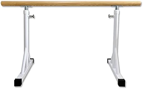 Ballet Barre, Mounted Ballet Barre Stick, Height Adjustable Solid Wood Dance Pole, Fitness Ballet Bar Equipment for Home and Studio