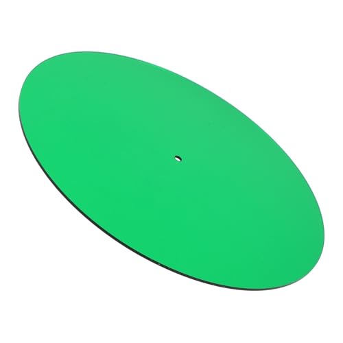 CIMAXIC Acrylic Record Player Slipmat Static Vibration Dampening Pad for Turntable