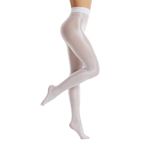 Image of Frola Shaping Tights for Women 70D Shimmery Pantyhose for Dance Ballet Glitter Socks