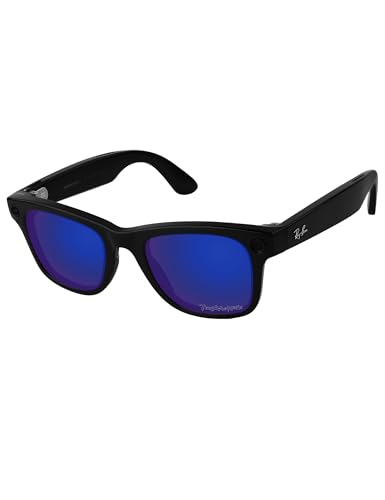Image of ToughAsNails Replacement Lenses for Ray-Ban Meta Wayfarer RW4006 50mm Sunglasses, Easy To Install | Impact Resistant
