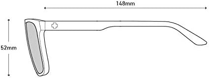 Spy Optic Czar Soft Matte Black/Happy Gray Green One Size - Image 7