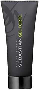 Sebastian Professional Gel Forte Strong-Hold Hair Styling Gel | Enhance Shine & Non-Sticky Formula | 6.8 fl oz