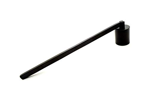 sleeri Candle Extinguisher Snuffer - Candle Snuffer Wick Snuffer - Top Swivel Head - Candle Flame Put Out Snuffer for Tea Light Candles, Wedding Altar, Fireplace, Church, Wedding, (Black)