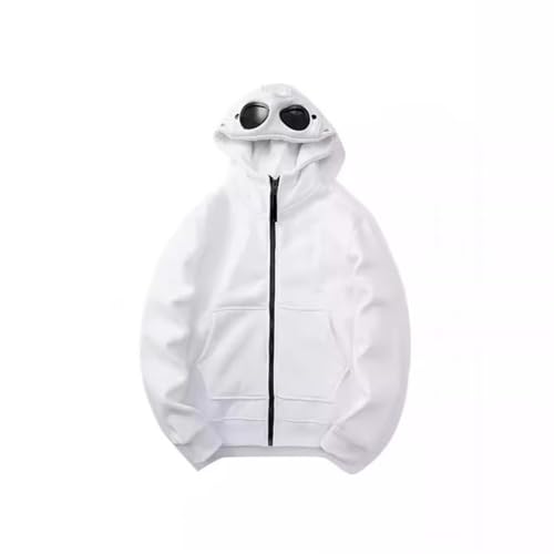 Fashion Y2k Hoodies Sweatshirts Hip Hop Gothic Streetwear Zip Up Pullover Sweatshirts with Sunglasses