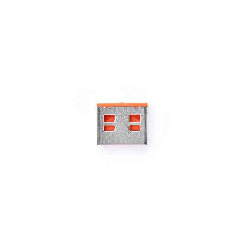 Bloqueadores de puertos USB A para evitar robo de datos y malware SmartKeeper ESSENTIAL naranja 3