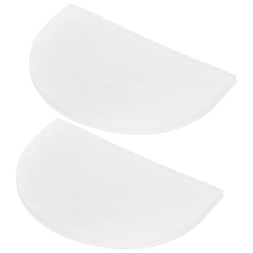 MUCKLILY 1 Par Almohadillas Antideslizantes para Zapatos Cojines de de Goma Flexibles y Cortables para Sneakers y Calzado Reducción de Ruido y Deslizamiento