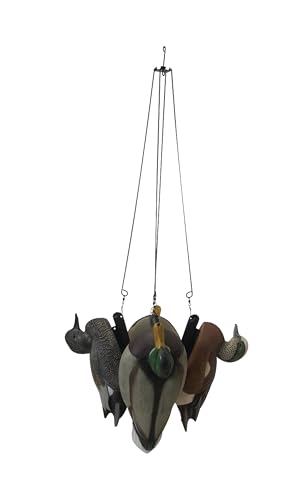 MOJO Outdoors Decoy Spreader - 3-Pack Open Water Decoy Rigs - Rig One Dozen Decoys - Fast Setup/Pickup - Tangle-Free Design - Lightweight and Compact - Fits in Decoy Bag - Decoys not Included