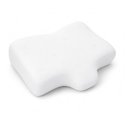 Image of Memory Foam Cervical Neck Pillow | 3 Years Warranty | Pain Relief Sleep, Improves Posture Spinal Alignment, Neck Pain Relief (Primium Large)