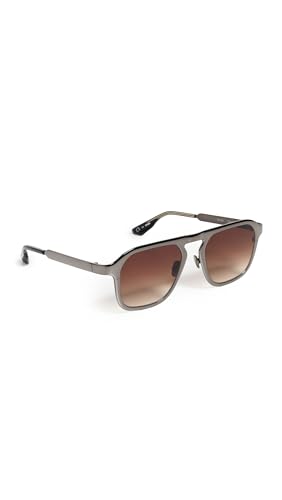 Krewe Womens Zander Sunglasses Gunmetal Chroma/Black Tea One Size