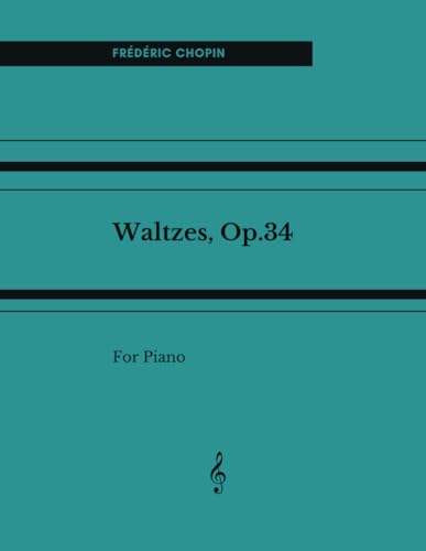 Waltzes Op.34 Partition Piano Édition Urtext