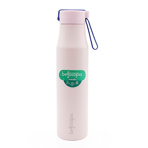 Image of Belocopia Metallio Slim Color Stainless Steel Water Bottle 700ml | Sports & Fridge Bottle | Lightweight, BPA Free | Leak-Resistant Cap | For Home, Office, Gym & Travel