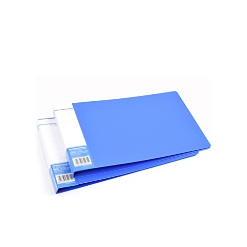 Ceteor A6 Ziehharmonika-Ordner, 5er-Set (Blau/Transparent)