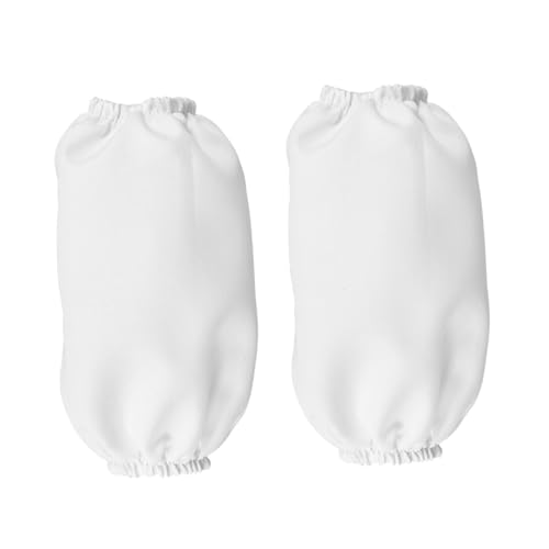 minkissy Boys and Girls Chef Apron Pair Bibs Boy Girl Arm Protectors Boys and Girls Chef Cosplay Adjustable Sleeves for Cooking Baking