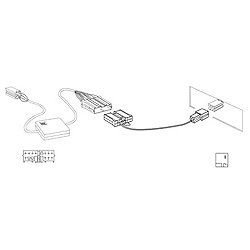 Preisvergleich Produktbild Blaupunkt Interface für Lenkradfernbed. Opel