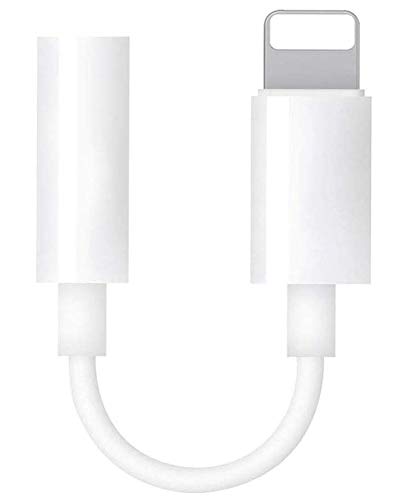 [Apple MFi Certified] Lightning to 3.5mm Headphone Jack Adapter, iPhone Headphone Adapter, Aux