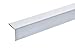 Produktbild acerto 38150 Eckschutzprofil Aluminium, 100cm / 20 x 20mm * Selbstklebend * Made in Germany * Dreifach gekantet ohne Spitze | Winkel-Profil, Winkelleiste als Kantenschutz & Eckschutzschiene für Wände