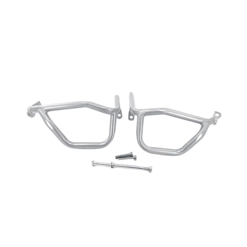 Protection de cadre moto pour les longs trajets et voyages en CB500X argent