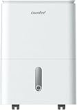COMFEE' Deshumidificador de Humedad 16L Silencioso | WiFi/App, Modo Secado de Ropa y Auto Antihumedad, Purificador Eléctrico Antibacterias, moho y Condensación | Ideal en habitaciones hasta 45m2/120m3
