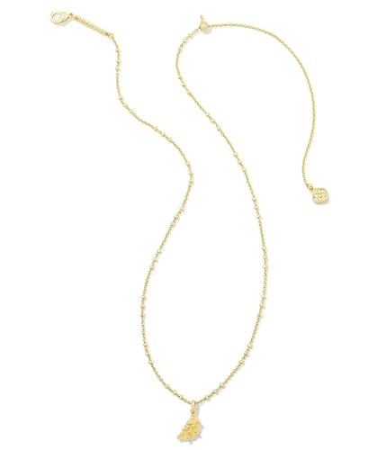 Kendra Scott Lemon Short Pendant Necklace, 14K Gold-Plated Brass, Fashion Jewelry for Women, Yellow Opalite Glass2