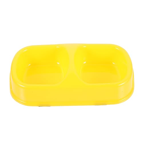 Abaodam Double Design Non Skid Dog and Cat Feeding Bowl Portable Pet Food Dispenser for Dogs and Cats Easy to Stable and Comfortable Mealtime Experience