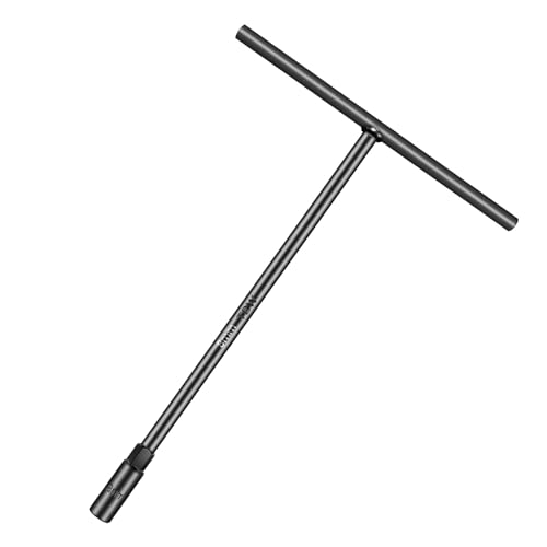 pgroup T-Handle Metric Socket Wrench 8MM, 6-Point Chrome Vanadium Steel Hex Socket for Motorcycle Bicycle Repair