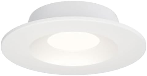 Maxim Crisp - 12W 1 LED Round Recessed Downlight-1.5 Inches Tall and 4.5 Inches Wide